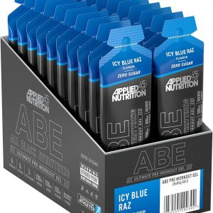 Applied Nutrition ABE (All Black Everything) Pre Workout Gel 20x60g Icy Blue Raz
