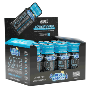 Applied Nutrition ABE (All Black Everything) Shots 12x60ml Blue Lagoon