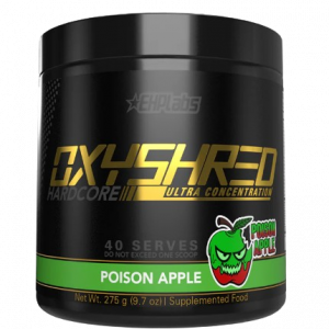 EHP Labs OxyShred Hardcore 275g Poison Apple