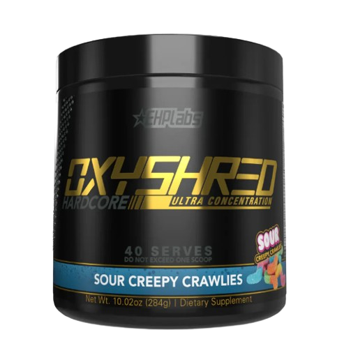 EHP Labs OxyShred Hardcore 284g Sour Creepy Crawlies